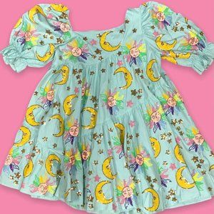 QUEEN OF SPARKLES | Sun + Moon Dress | XS
